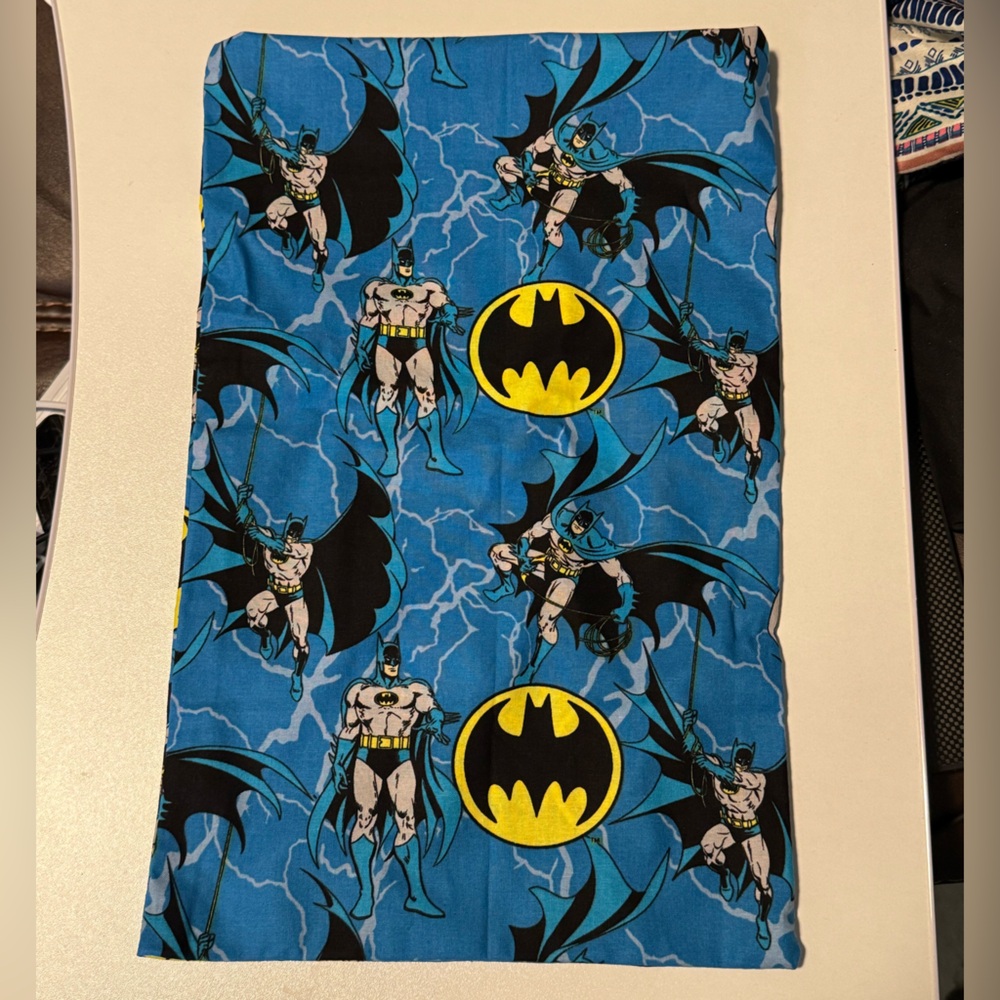Classic Batman Microwave Corn Heating Pad / Cool Pack/Weighted Lap Pad (10x12)